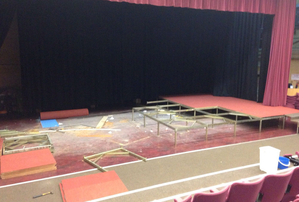 Case Study 4 – Theatre upgrade at HMS Raleigh